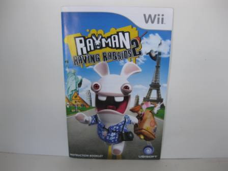 Rayman Raving Rabbids 2 - Wii Manual